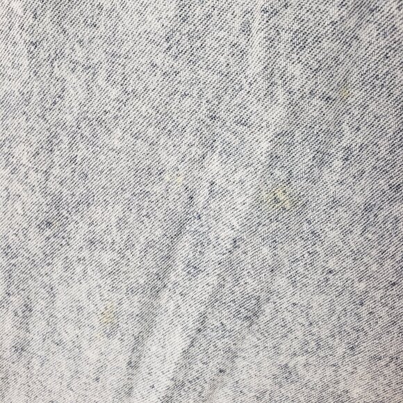 Vintage 80s 90s Andiamo Italia Boxy Dress Acid Wash Sequined Beaded size M Denim - Picture 11 of 12